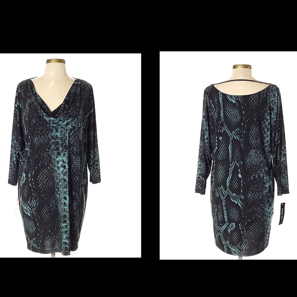 Snake Printed Tunic /Dress